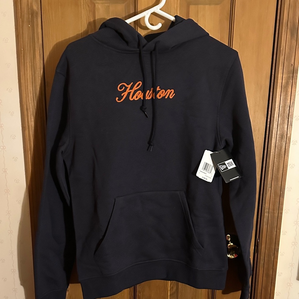 New Era Houston Navy Men’s Hoodie Size Small